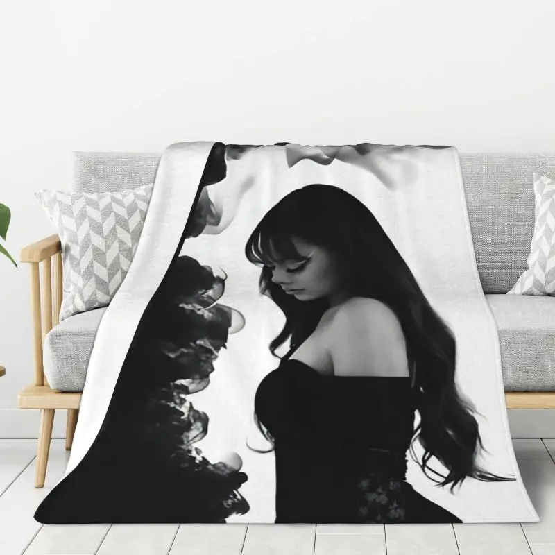 

Custom Ayliva Wealth Blankets Warm Flannel Music Singer Throw Blanket for Bedding Couch Quilt