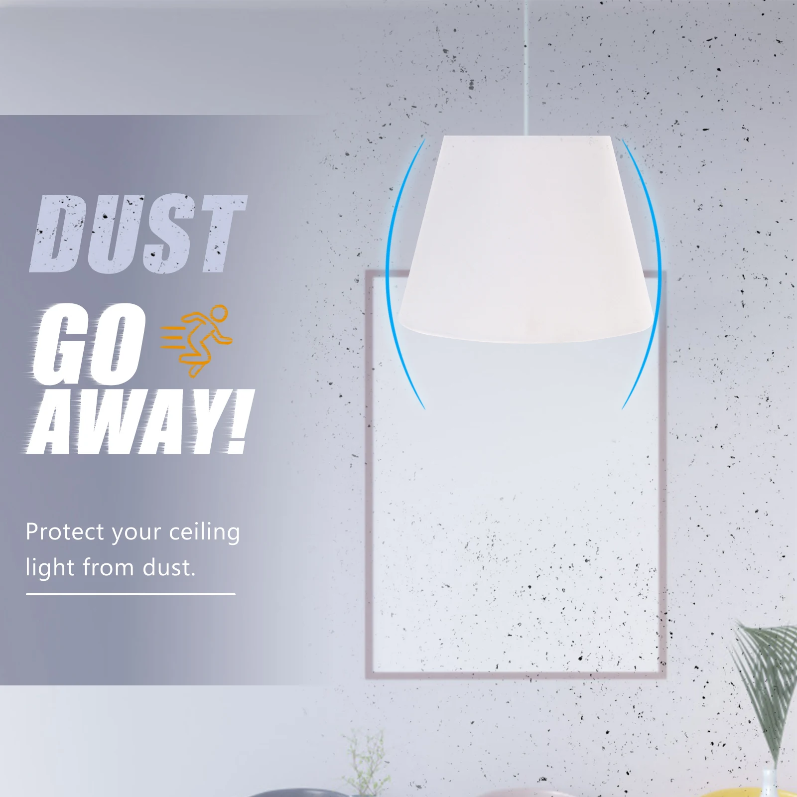 

Modern Fabric Drum Lampshade Replacement For Table Floor Lamps E27 Metal Cloth Light Cover Chic Minimalist Stable Support Blue