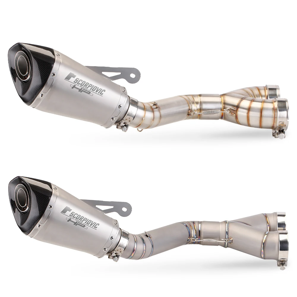 

Slip on Motorcycle modified exhaust pipe for S1000RR 2010-2014 S1000R 2010-2016