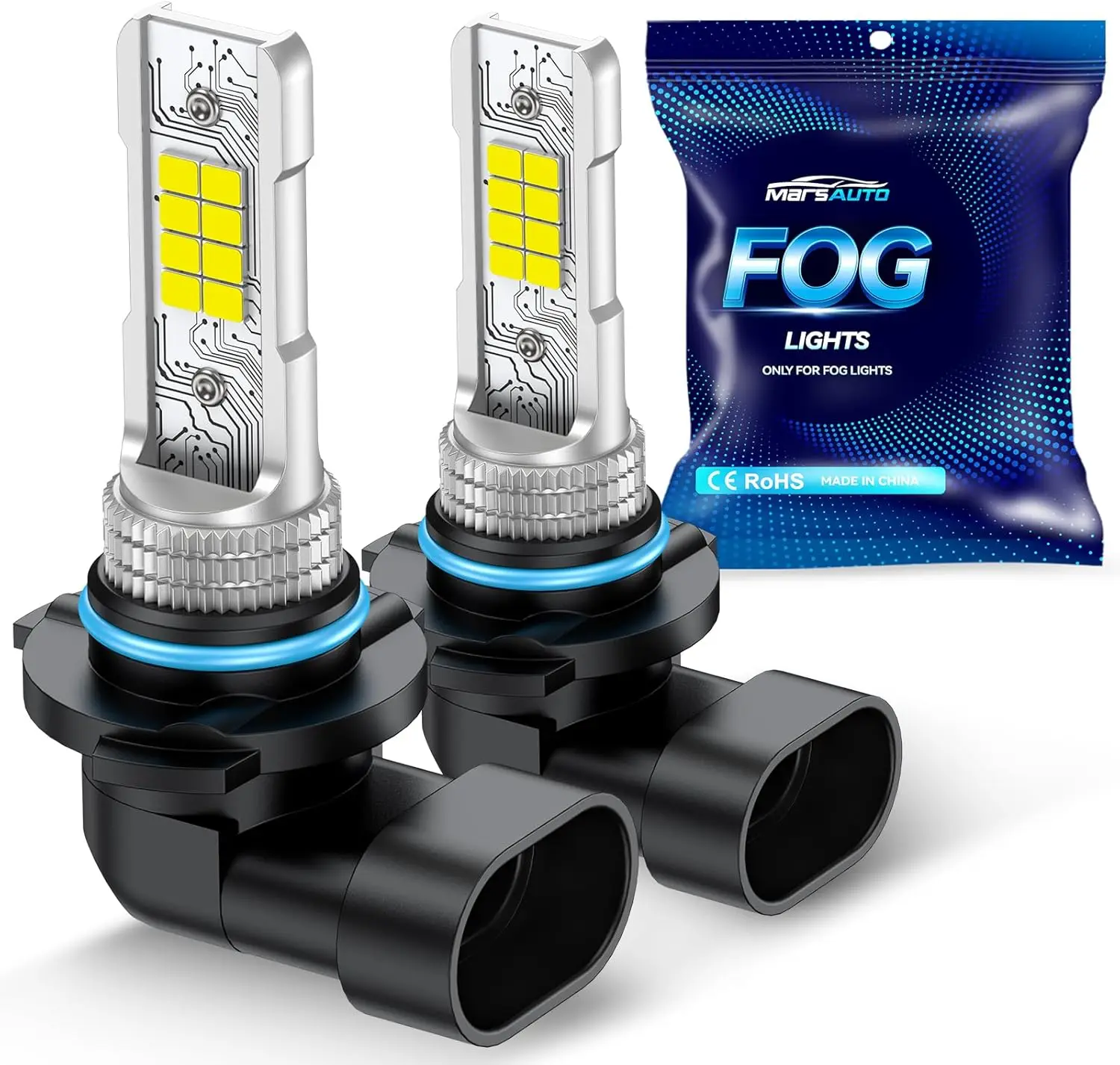 

H10/9140/9145 LED Fog Light Bulbs,100% Successful Installation,10000 Lumens 600% Brightness 6000K LED Bulbs,9040 9045 Fog Lights