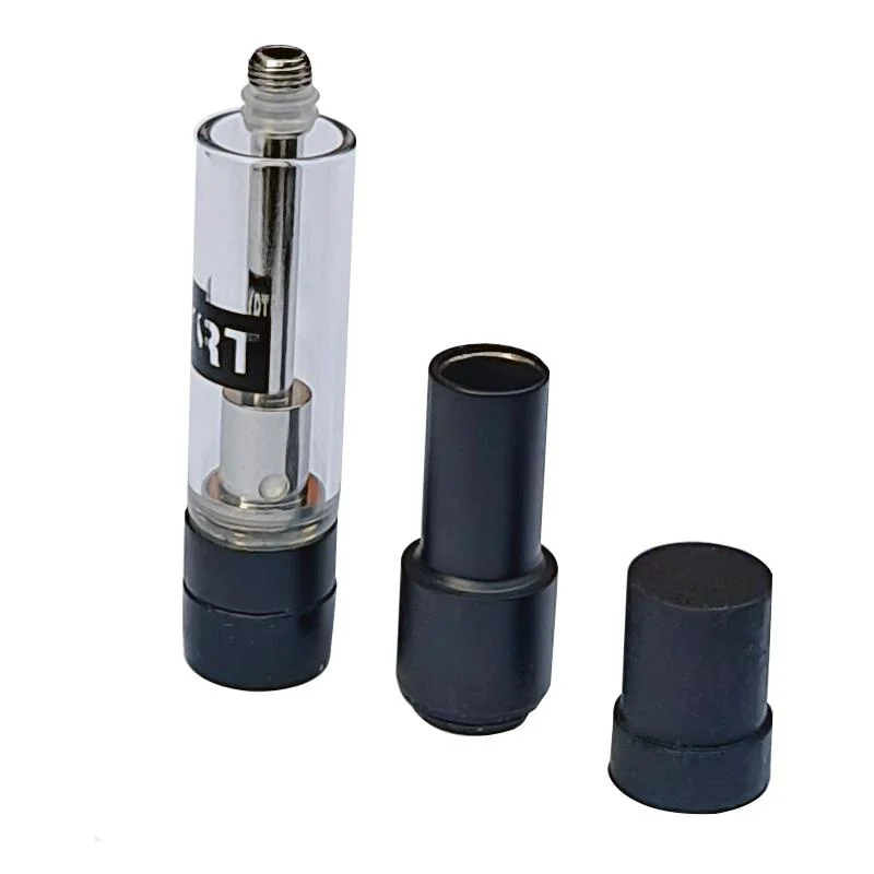 Imagem -02 - Krt Atomizadores Vape Cartuchos 1.0ml 0.8ml Bobina Cerâmica 510 Rosca Grosso Cartucho de Cera de Óleo para 510 Pré-aqueça Bateria 50 Pcs