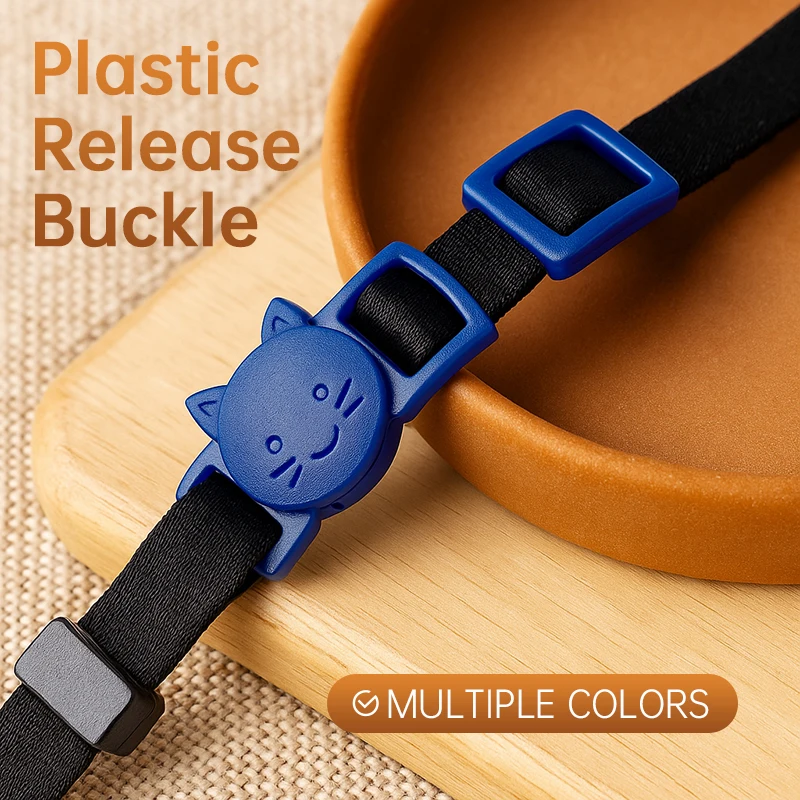 

50/100Sets Cute Pet Collar Plastic Release Buckle Webbing Strap Adjust Tri Glide Slider Clasp Safty Belt Breakaway Buckles Clips
