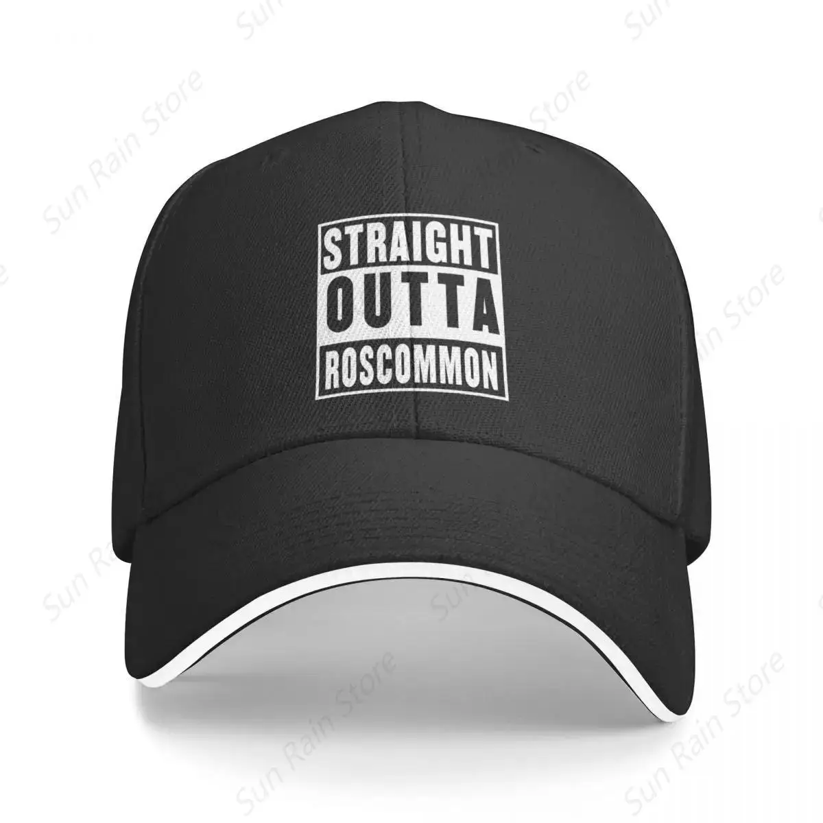 straight outta roscommon Baseball Cap foam party Hat black Men Caps Women's