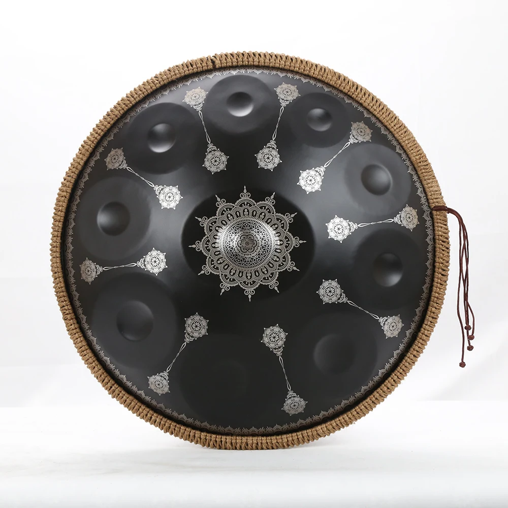 Professional 432H 10 notes D Major Steel Tongue Drum Authentic Handpan Drum Yoga and meditation Percussion Instrument