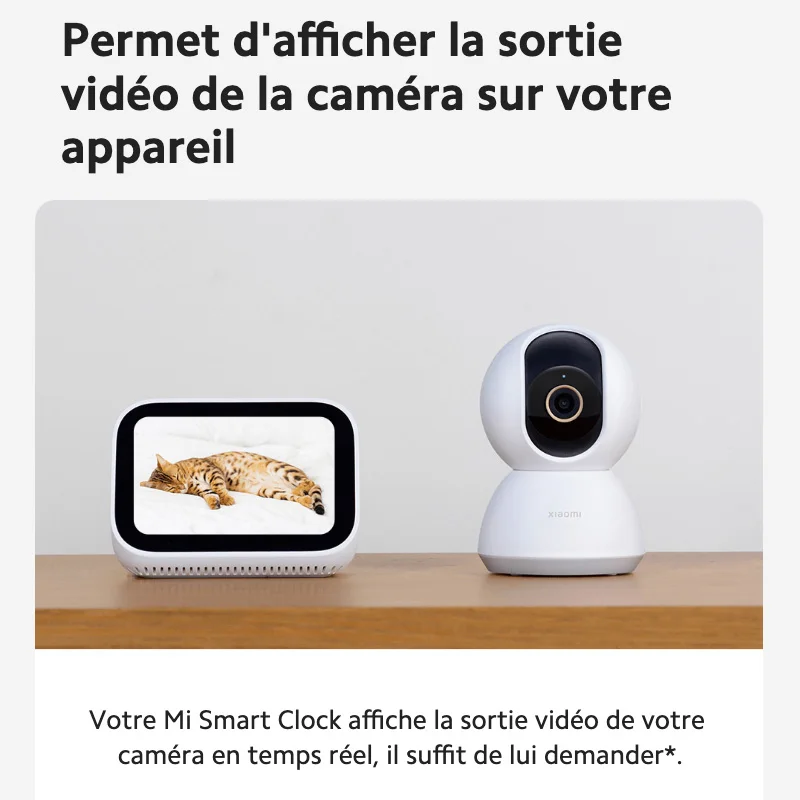 كاميرا Xiaomi France Xiaomi الذكية C300 مع صورة 2K فائقة الوضوح وIA مطورة 3 مليون بكسل فتحة كبيرة F1.4 لون حتى مع كشف الإنسان منخفض الإضاءة عبر IA