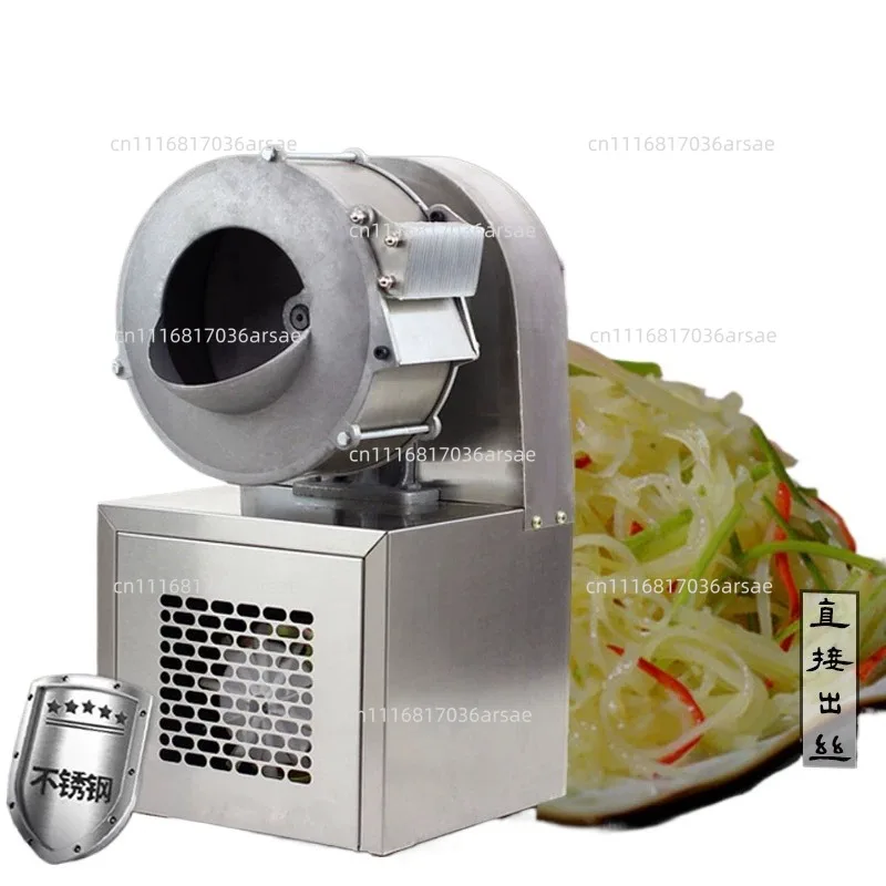 Commercial Electric Cutter Vegetable Processor Food Slicer Potato Carrot Cutting Machine Automatic Cutting Machine