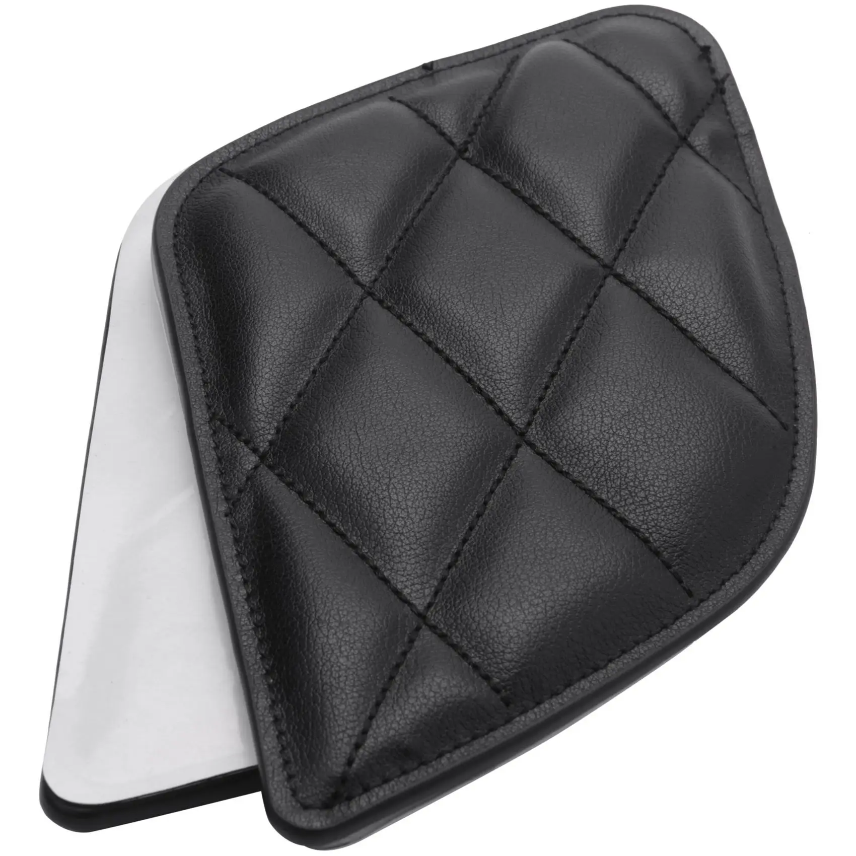 Motorcycle Tank Sticker Retro Motorbike Tank Protection Vintage Decoration Cafe Style Knee Grip Tank Pad(Black) image 6