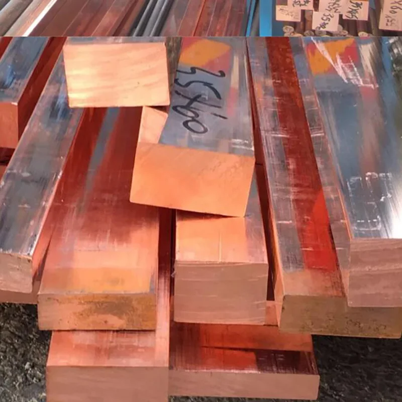 Copper Bar Flat Plate Various Sizes