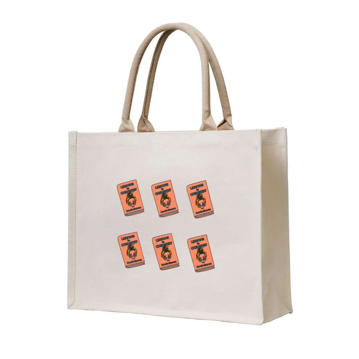 

Lessons in chemistry books Tote Bag canvas bags hand bag ladies custom fabric bag
