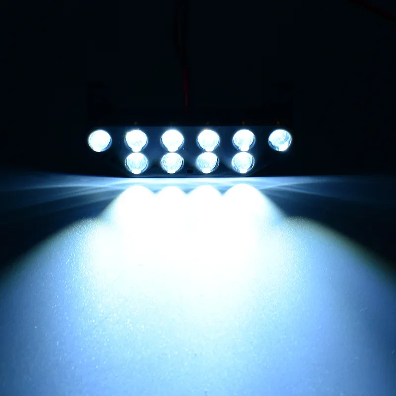 Luz dianteira e traseira faróis led luzes traseiras para 1/5 losi dbxl xl 4wd 2.0 4x4 gás buggycar acessórios de atualização