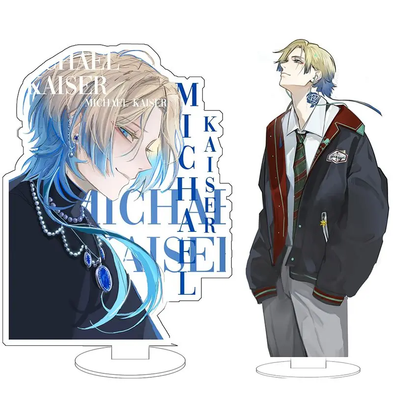 Image of Michel Caesar Acrylständer BLUE LOCK Figur Display Anime Waren Sammlung Schreibtisch Dekoration Ornament Accesorios Spielzeugmodell