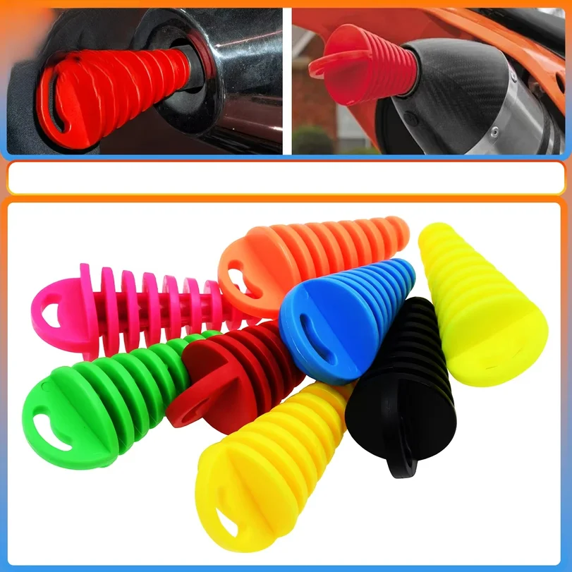 

Exhaust Muffler Wash Waterproof Plug 27mm to 47mm For Motocross Scooter Motorcycle Pit Dirt Bike Enduro ATV CR KX RM YZ