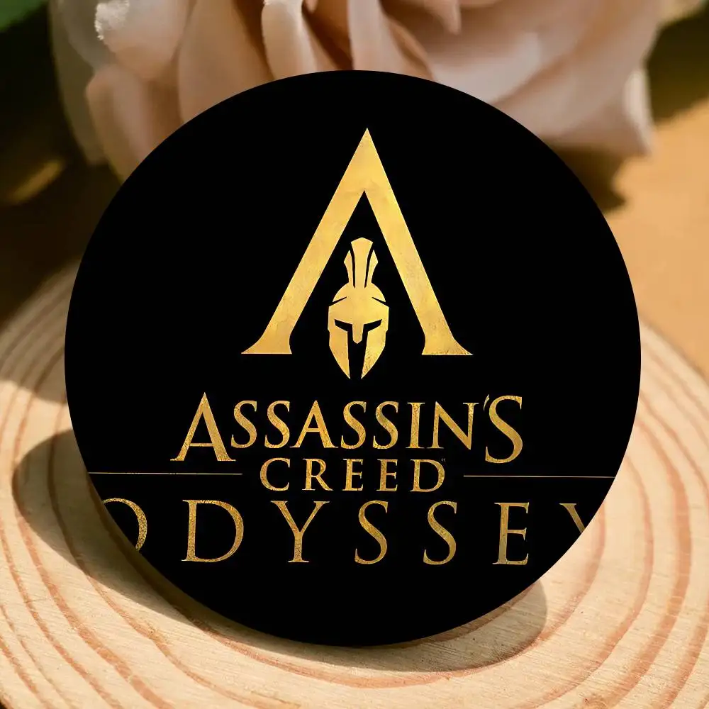 شعار A-القتلة-الجديدة شارات 32/44/58 مللي متر دبابيس مستديرة دبابيس اليدوية لحقيبة الظهر مجوهرات اكسسوارات الهدايا شارة الإبداعية