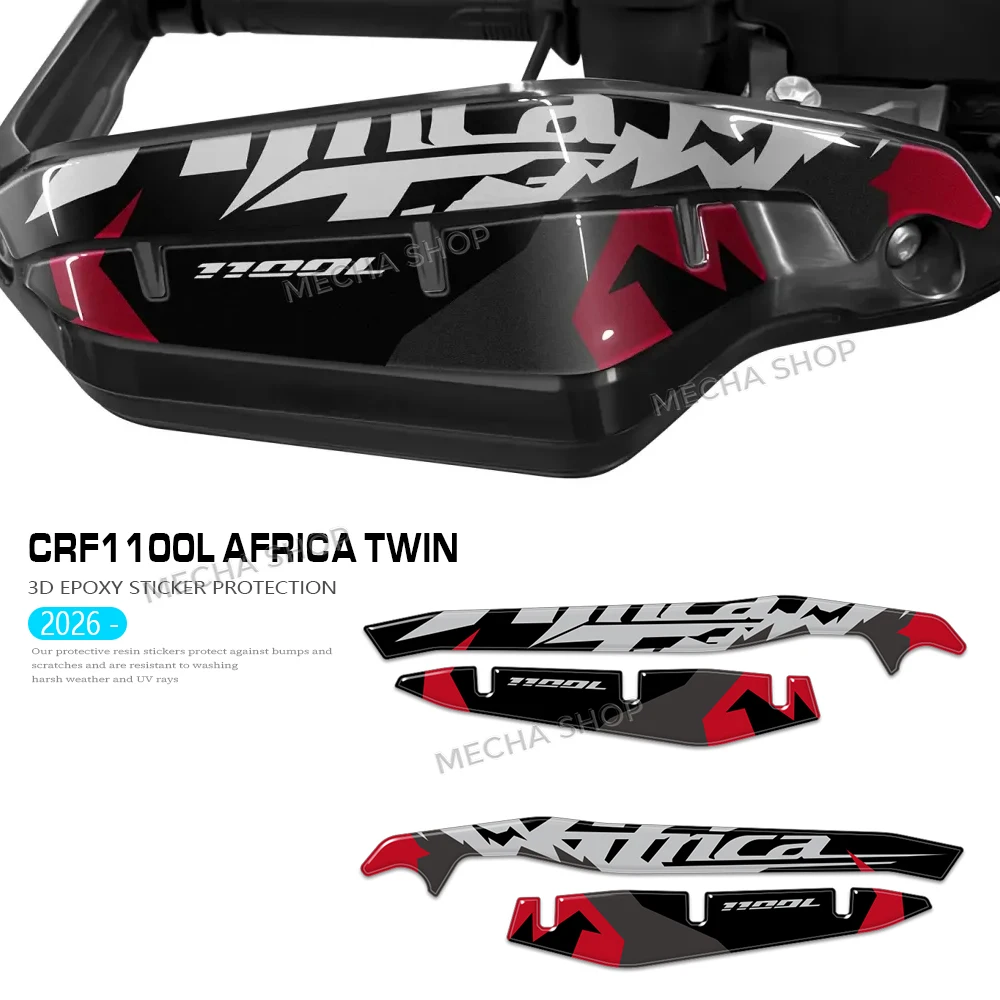 

For Africa Twin CRF 1100 L 2026 CRF1100L 2025- 3D Resin Sticker Protection Kit