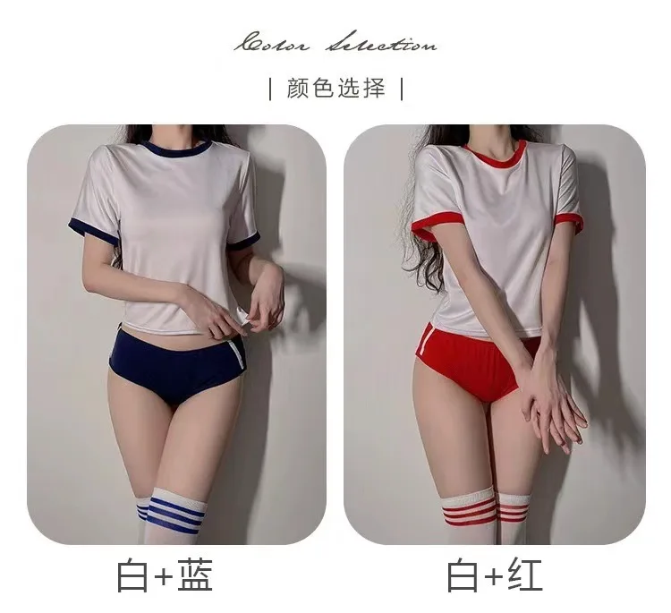 Disfraces de Cosplay, Uniforme Escolar, Ropa de Juego de Roles, Conjunto de Falda Mini y Blusa Ajustada para Mujer, Esti