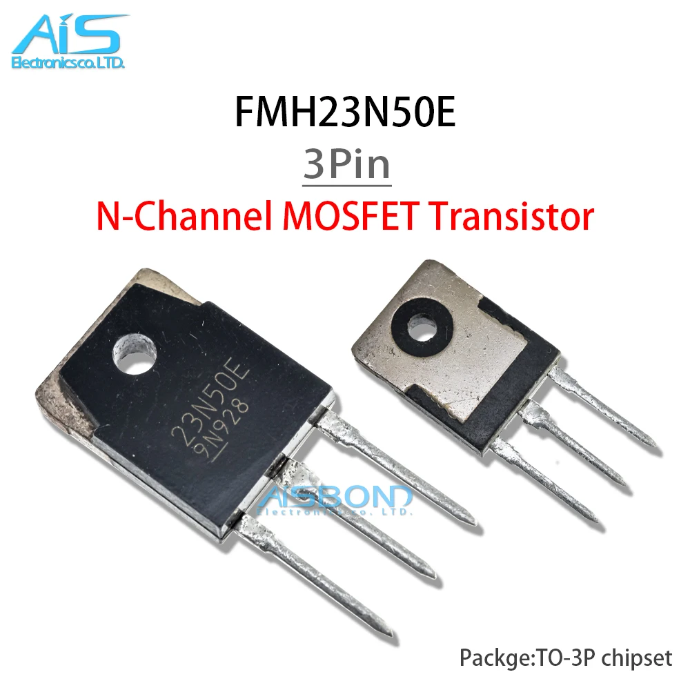 10Pcs/Lot New FMH23N50E 23N50E N-Channel MOSFET Transistor TO-247 23A500V inverter welder