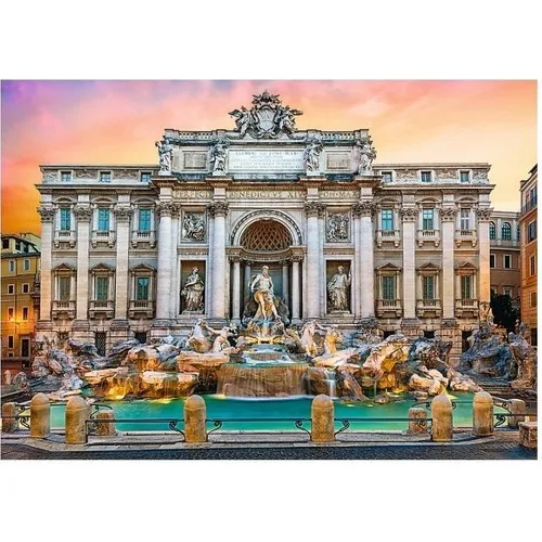 Trefl – Puzzle de 500 pièces, fontaine Di Trevi, Rome