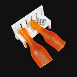 QT0445 Candle Mold Homemade DIY Christmas 3D Bottle Clay Resin Moulds Beer Bottle Silicone Moulds PRZY