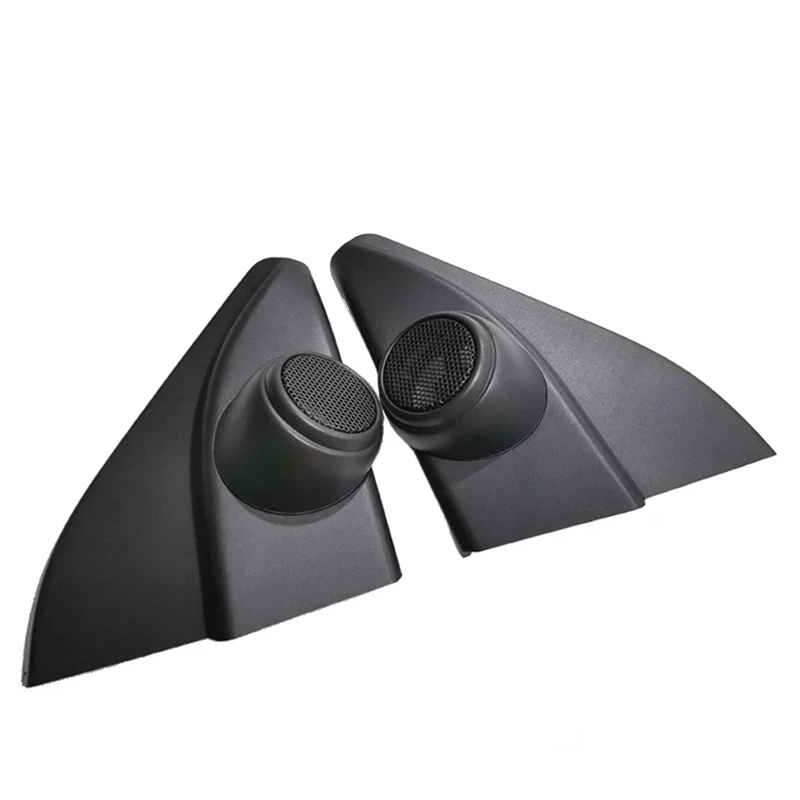 A58X-2PCS Car Tweeter Speaker Modified Audio Door Corner Glue Speaker Cover For Toyota Hilux For Fortuner 2016-2020