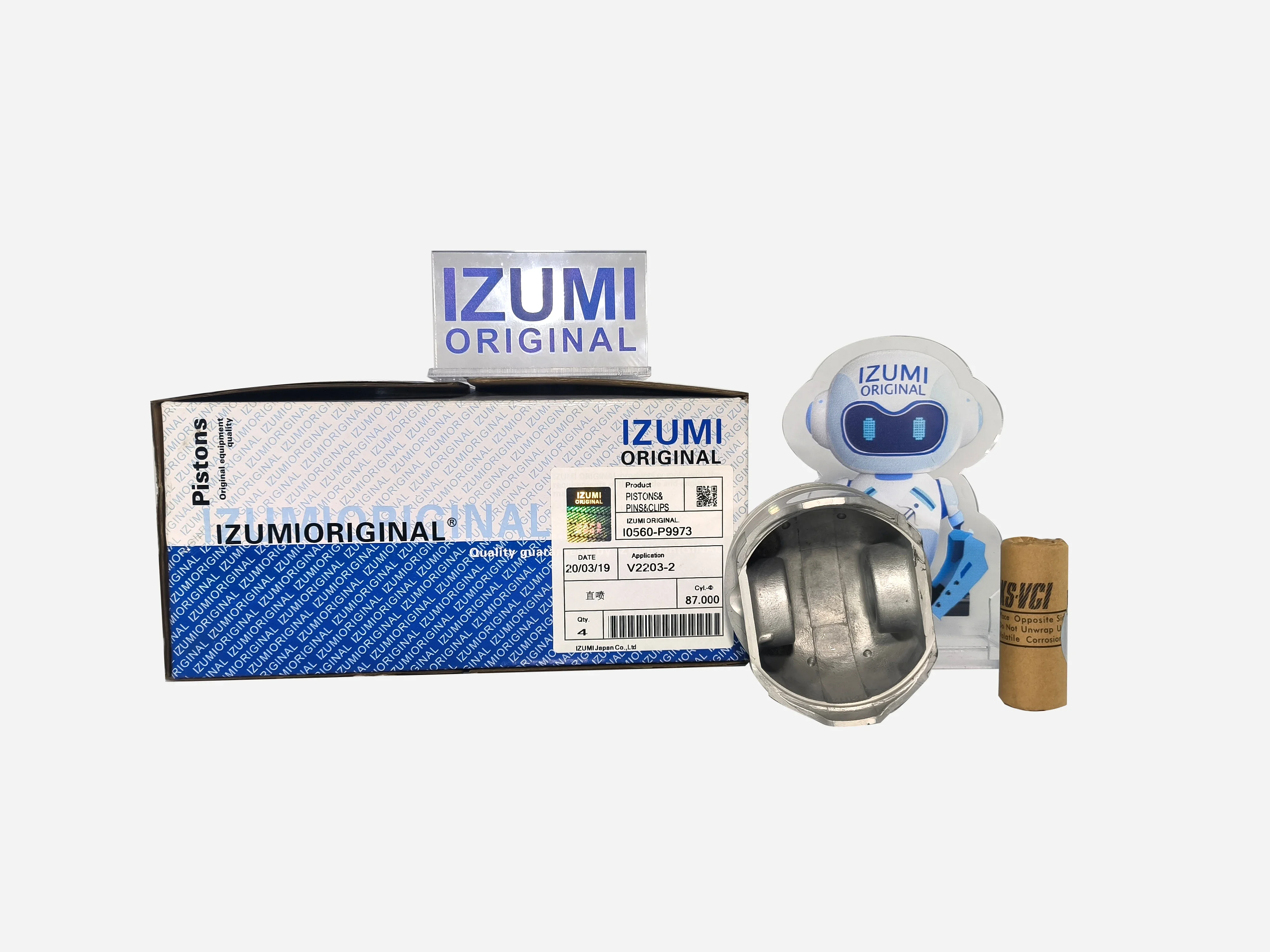 IZUMI Original V2203-2 4D95 V3307 Repair Other Auto Parts Piston High Quality Piston With Rings