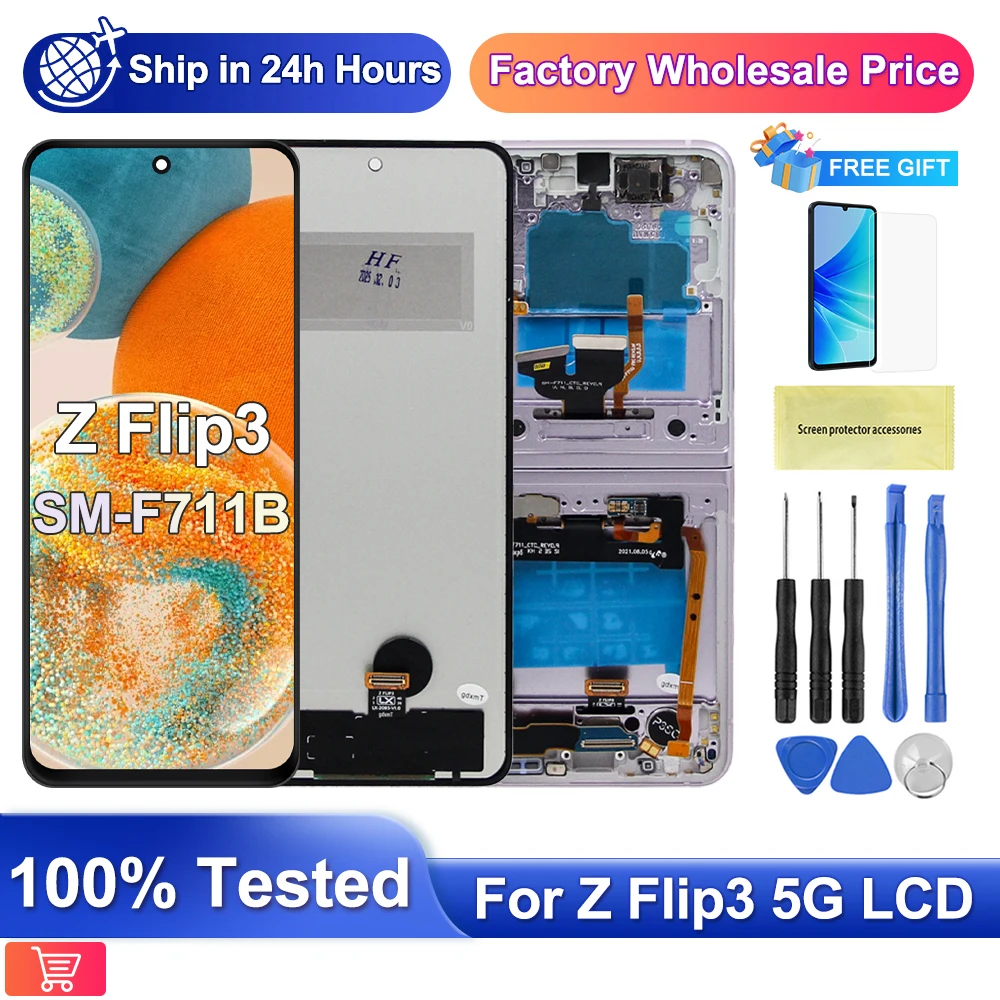 tested-tft-for-samsung-z-flip-3-5g-f711b-lcd-display-touch-screen-assembly-replacement-for-samsung-z-flip3-5g-sm-f711-f711u