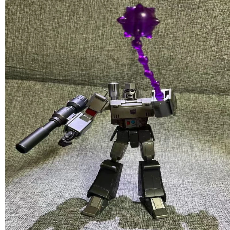 20cm 장난감 재고 있음 트랜스포머 AMK PRO G1 메가트론 가동형 조립 로봇 모델 수집가용 피규어 선물