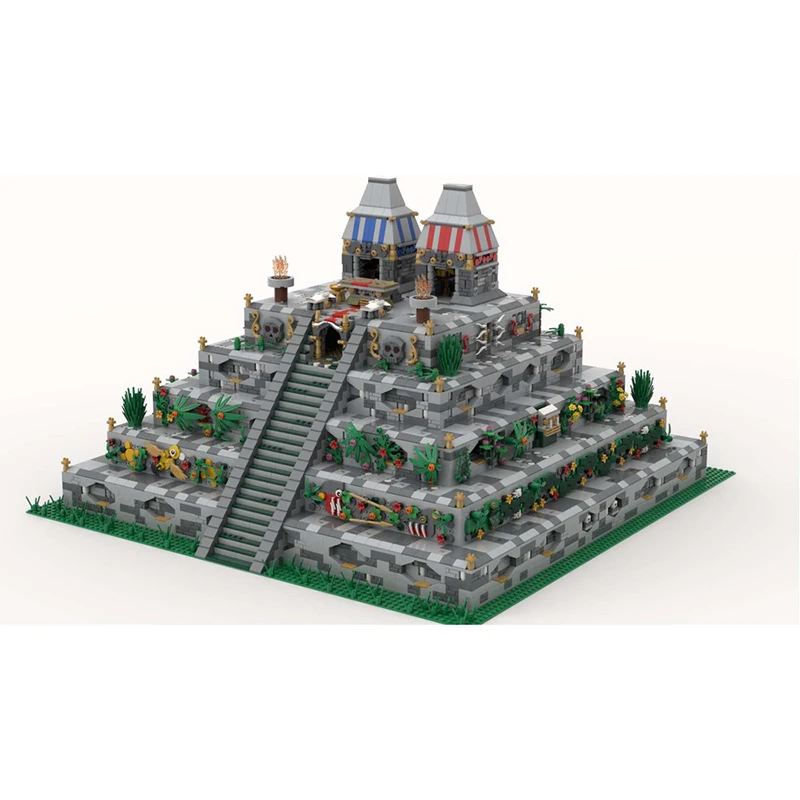 Modular City Building Model Moc Building Bricks The Ancient Pyramid Technology Modular Block Christmas DIY Toy Holiday Gifts