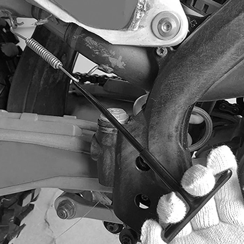 

Motorcycle Exhaust Spring Hook T Shaped Handle Exhaust Pipe Spring Puller Installer Hooks Repair Tool for Springs Removal