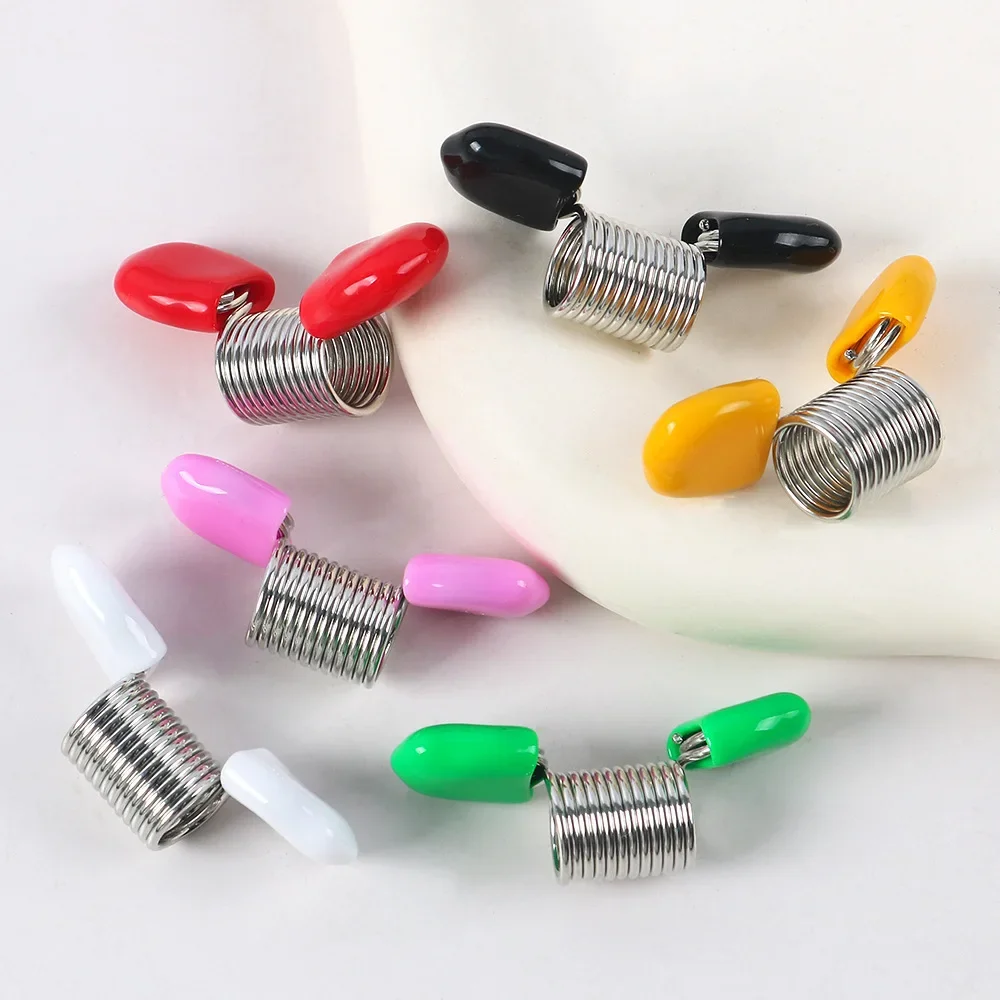 1Pcs Jewelry Making Tool Stringing Bead Stoppers Spring End Fasteners For DIY Beading Bracelets Necklace Handmade Jewelry Making