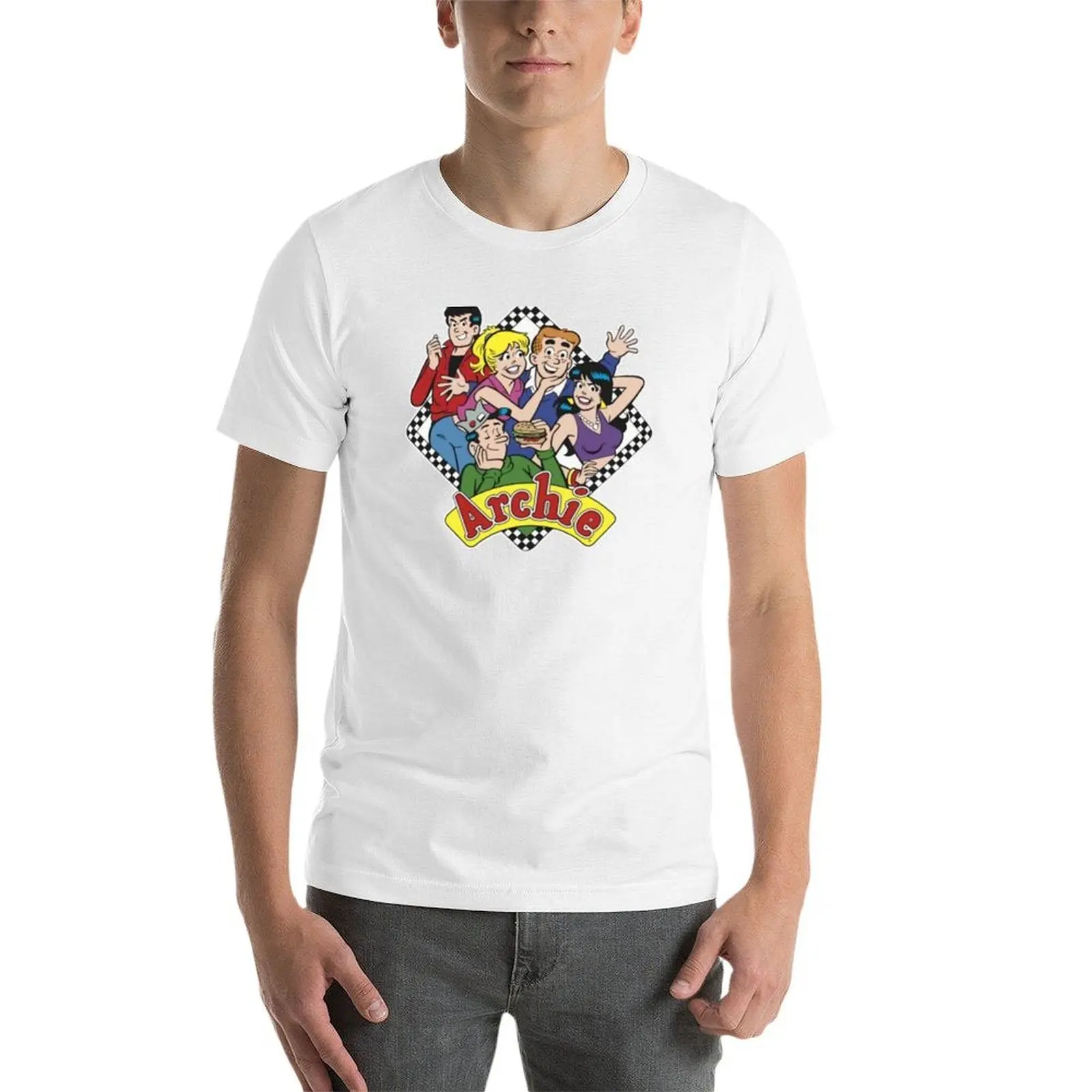 تي شيرت The Archies تي شيرت رجالي تي شيرت قطني مضحك تي شيرت رجالي #3