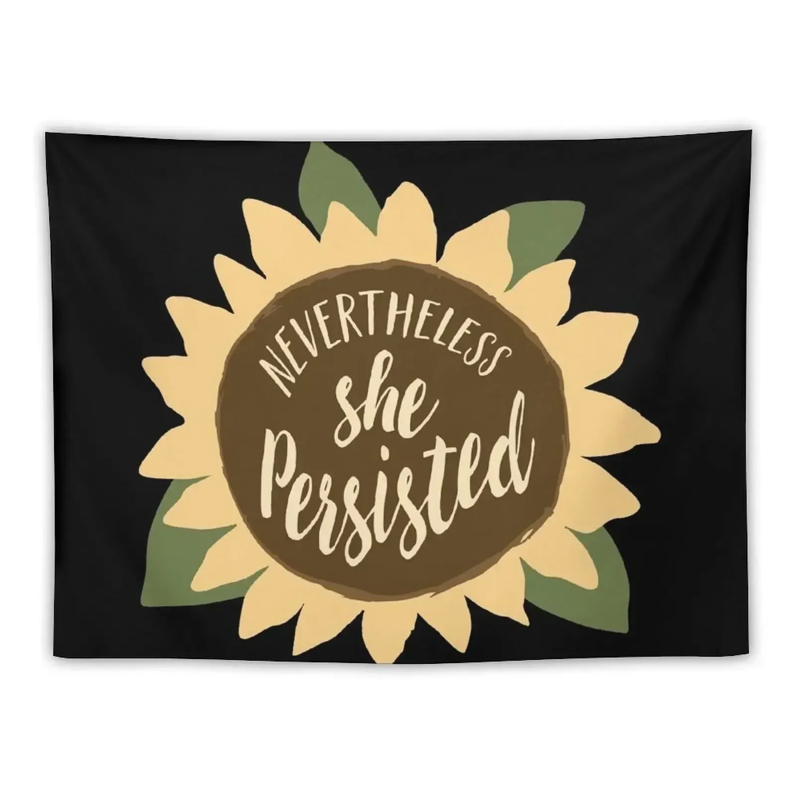 Nevertheless She Persisted Tapestry For Bedroom Home Decorations Aesthetic Tapestry