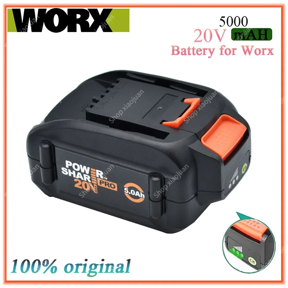 

WORX brand new genuine WA3578 - PowerShare 20V 5.0AH lithium-ion large-capacity battery