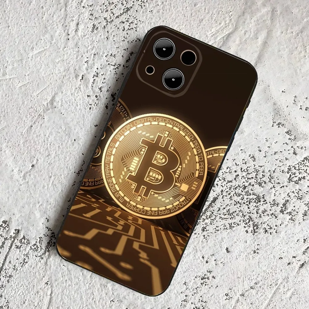 B-Bitcoin  Phone Case  For IPHONE 15,13,14,12,Mini ,11, Xr, X ,Xs Pro Max 8, 7 Plus Back Cover