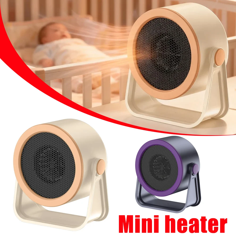 

Office Space Heater Portable Electric Low Noise Safe Energy Saving Rapid Heating For Winter Bedroom Desktop Personal Use 1 Pcs