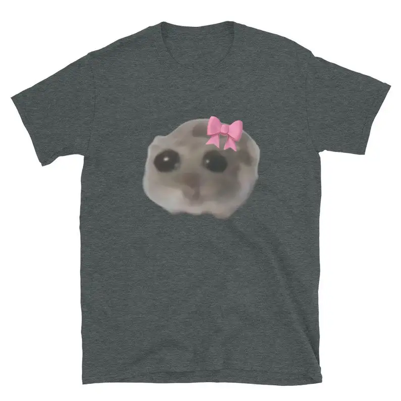 I'm Just a Girl Sad Hamster Meme T-Shirt, Unisex - Silly Shirts, Tiktok Shirts, Funny Gift Shirts