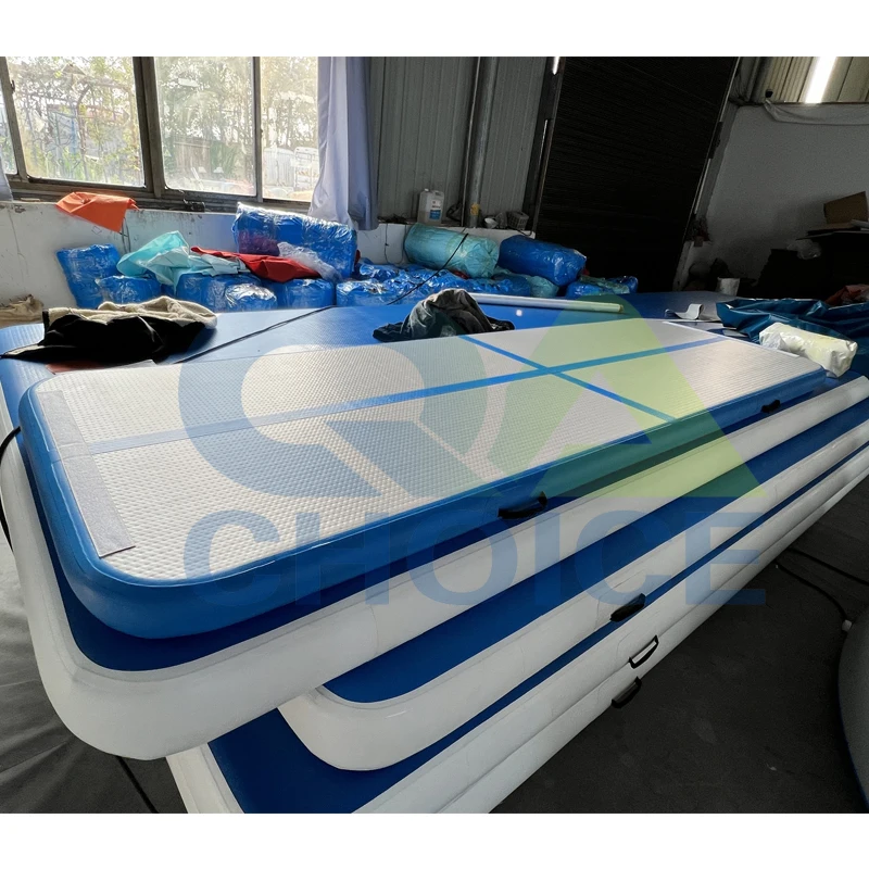 Custom Size Inflatable Tumbling Air Track Gymnastics Crash Mats