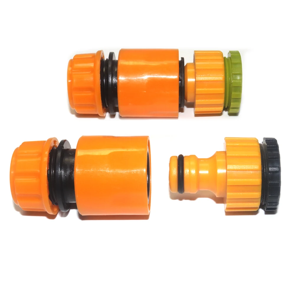 3/4 و 1/2 بوصة خرطوم صنبور الخيوط المشتركة محول الصنبور لري الحديقة موصل سريع
