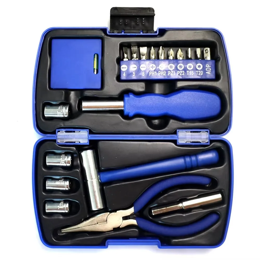 STLF 20 Hot Sales Mini Hand  with Plastic Box Tool Kit Small Tools Set