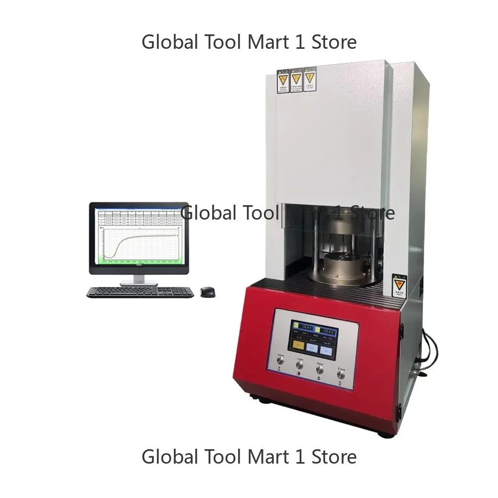 Computer Servo Control Rotorless Moving Die Rheometer for Laboratory Rubber Vulcanization Test