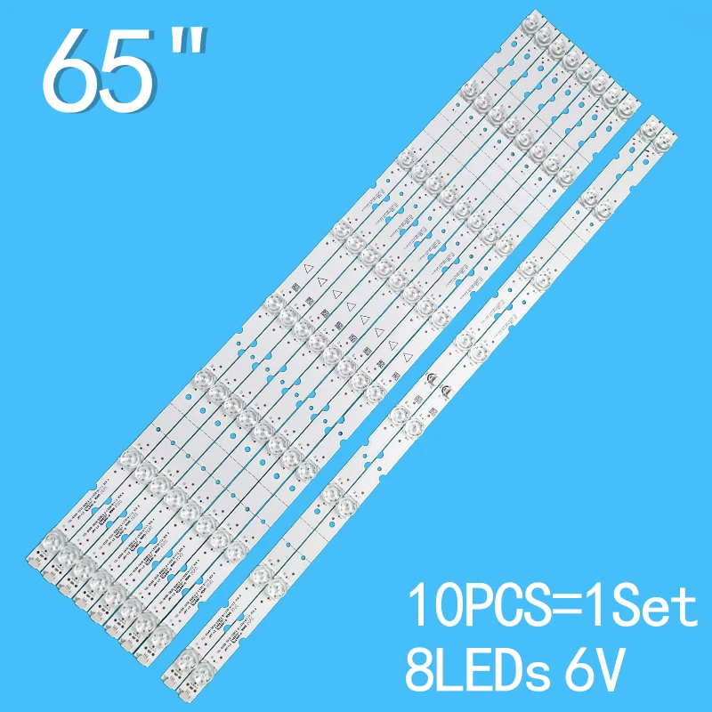 

LED Backlight strip For TCL TCL-65D8-3030-8X8EA-A TCL-65D8-3030-2X8EA-B