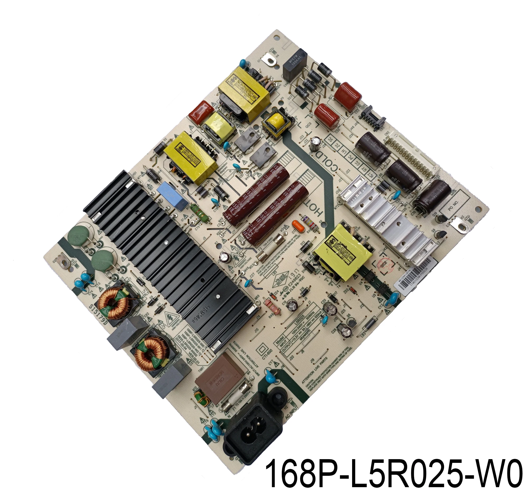 

Genuine 168P-L5R025-W0 Power Supply Board Has Been Tested To Work Properly Applicable for 49UJ6200-UA 49UJ620V 49UJ620Y TV Parts