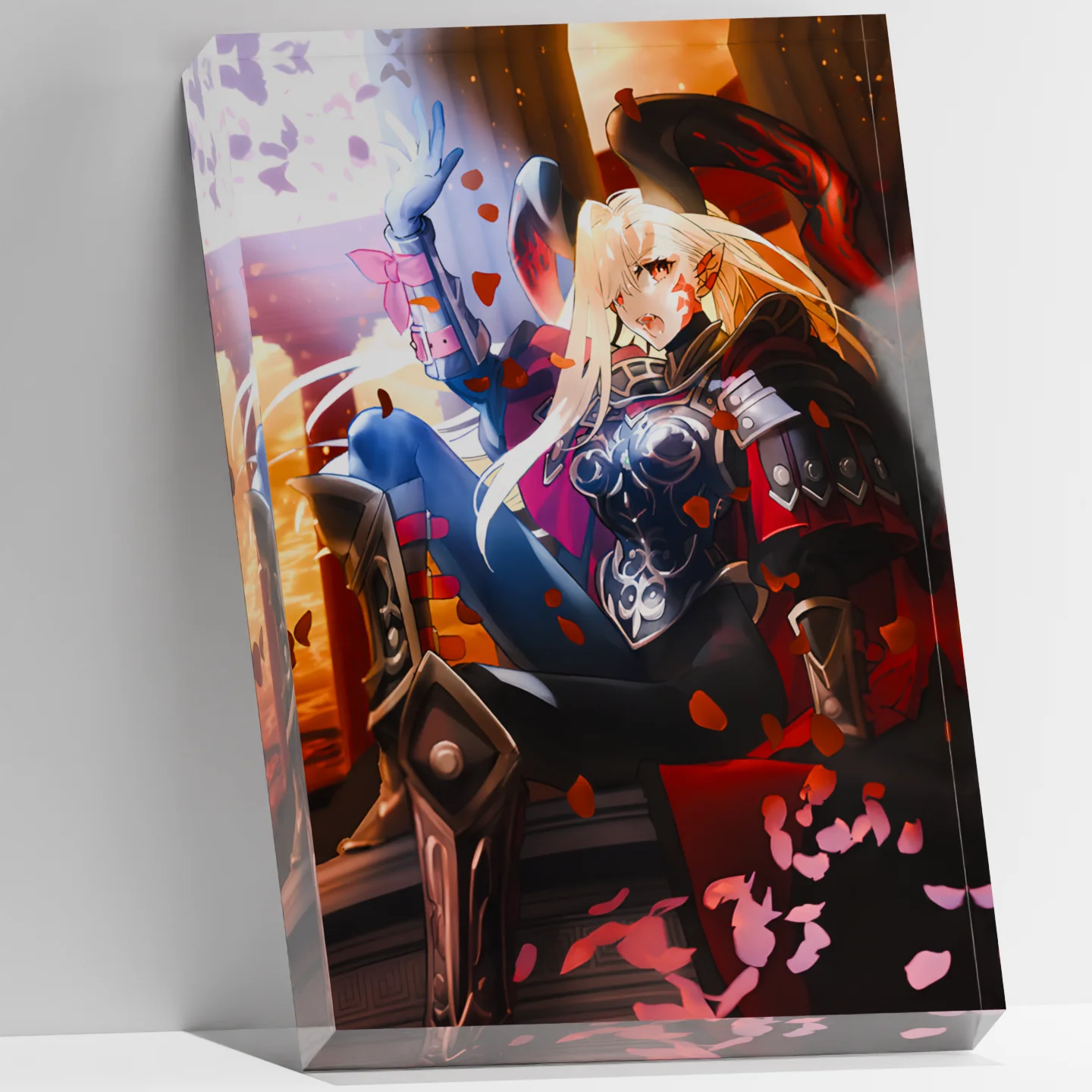 Fate Grand Order FGO Draco Sodoms Beast Nero Clear Acrylic Block Anime Goods Desktop Ornament Anime Desk Decor Collection Gift