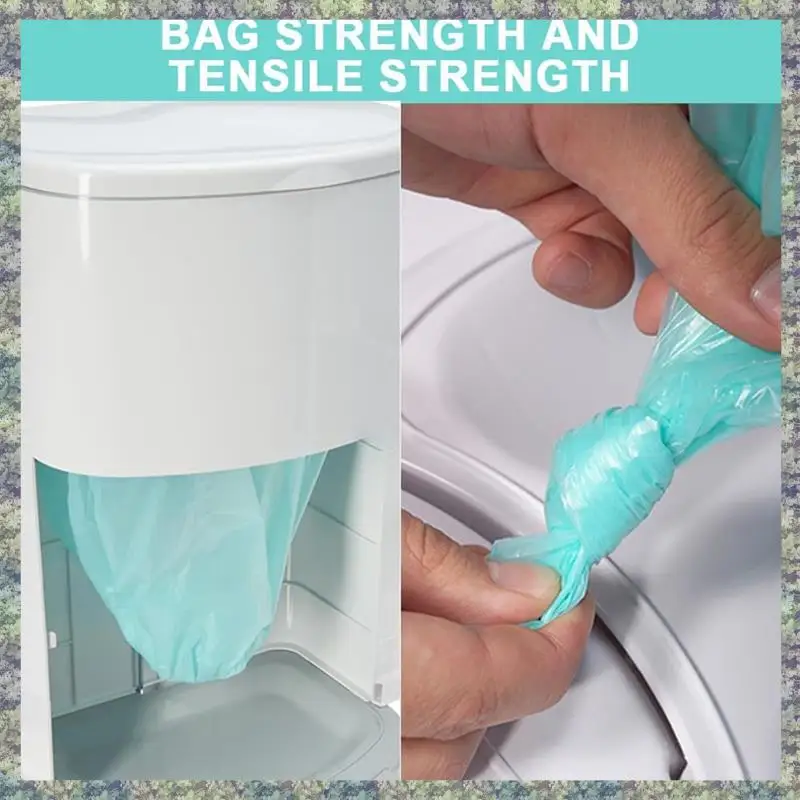 WON 4Pack Diaper Pail Refill Bags For Janibell Akord For Over 500 Adult Briefs Using view 5