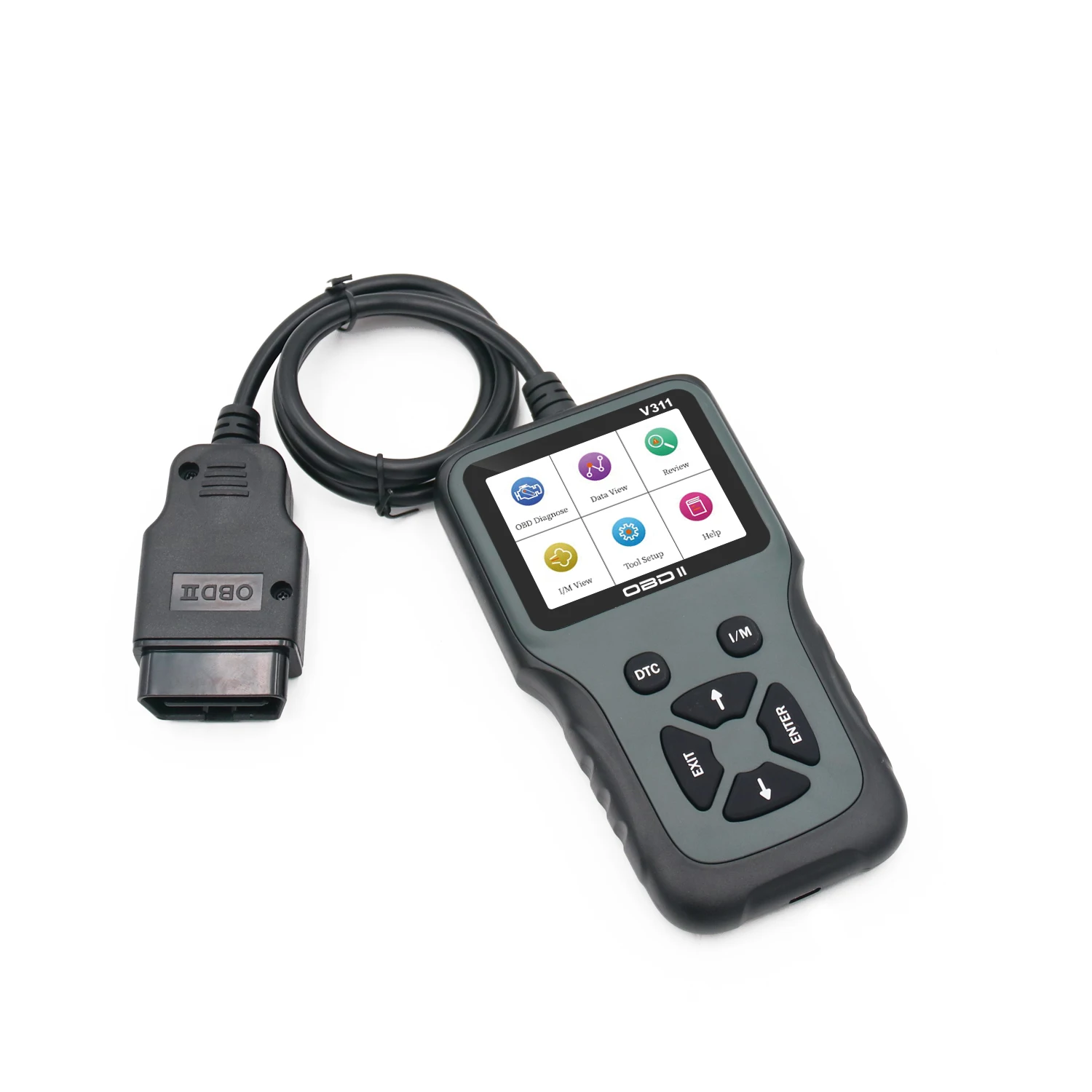 

STLF ZJW Advanced 2025 V311 Onboard ing Mode O2 Sensor test Battery Voltage test Portable 2 Code Reader Diagnostic To