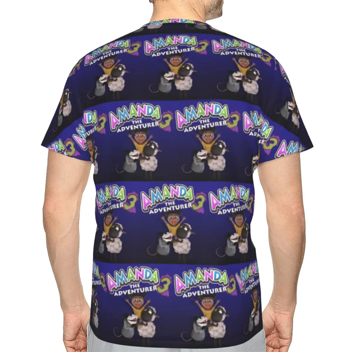 Amanda The Adventurer 100% Cotton T-Shirt Men'sFunny T Shirts Men Round Neck Short Sleeve