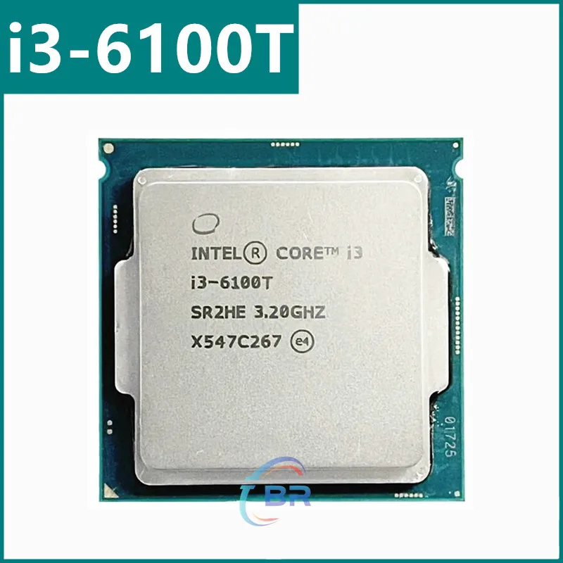 Core i3-6100T i3 6100T 3.2 جيجا هرتز ثنائي النواة رباعي الخيوط وحدة المعالجة المركزية 3M 35W LGA 1151