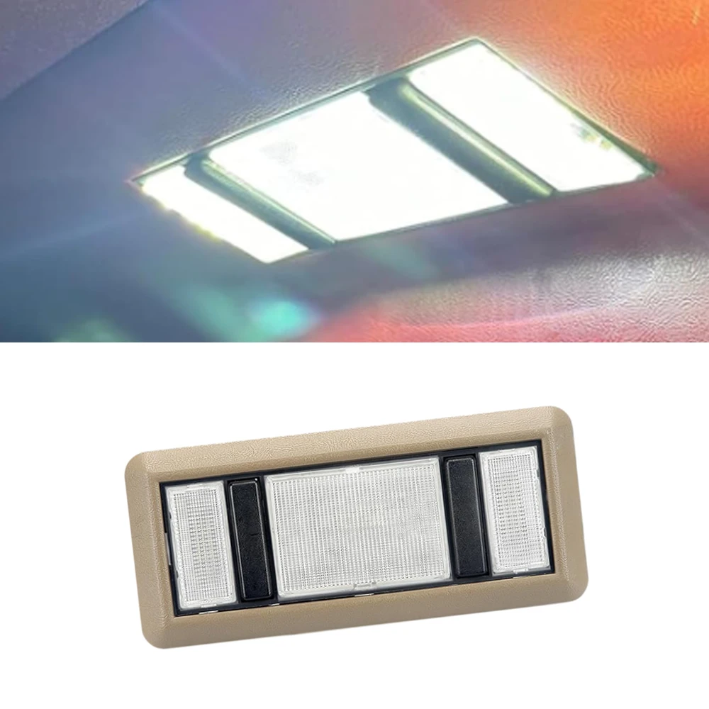 3Pcs Für Chevy Silverado C1500 K1500 1988-1998 Sierra Pickup 1988-1998 Auto Innen Dach Licht Lünette dome Lesen Licht Abdeckung – Detail 8