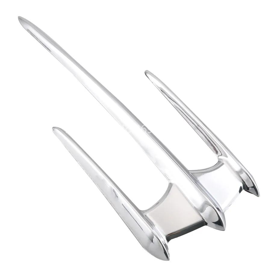Front Fender Chrome Accent Decoration Trim ABS Plastic Motorcycle Accessories Fit For Honda Goldwing GL1800 F6B VTX1300 VTX1800 view 2