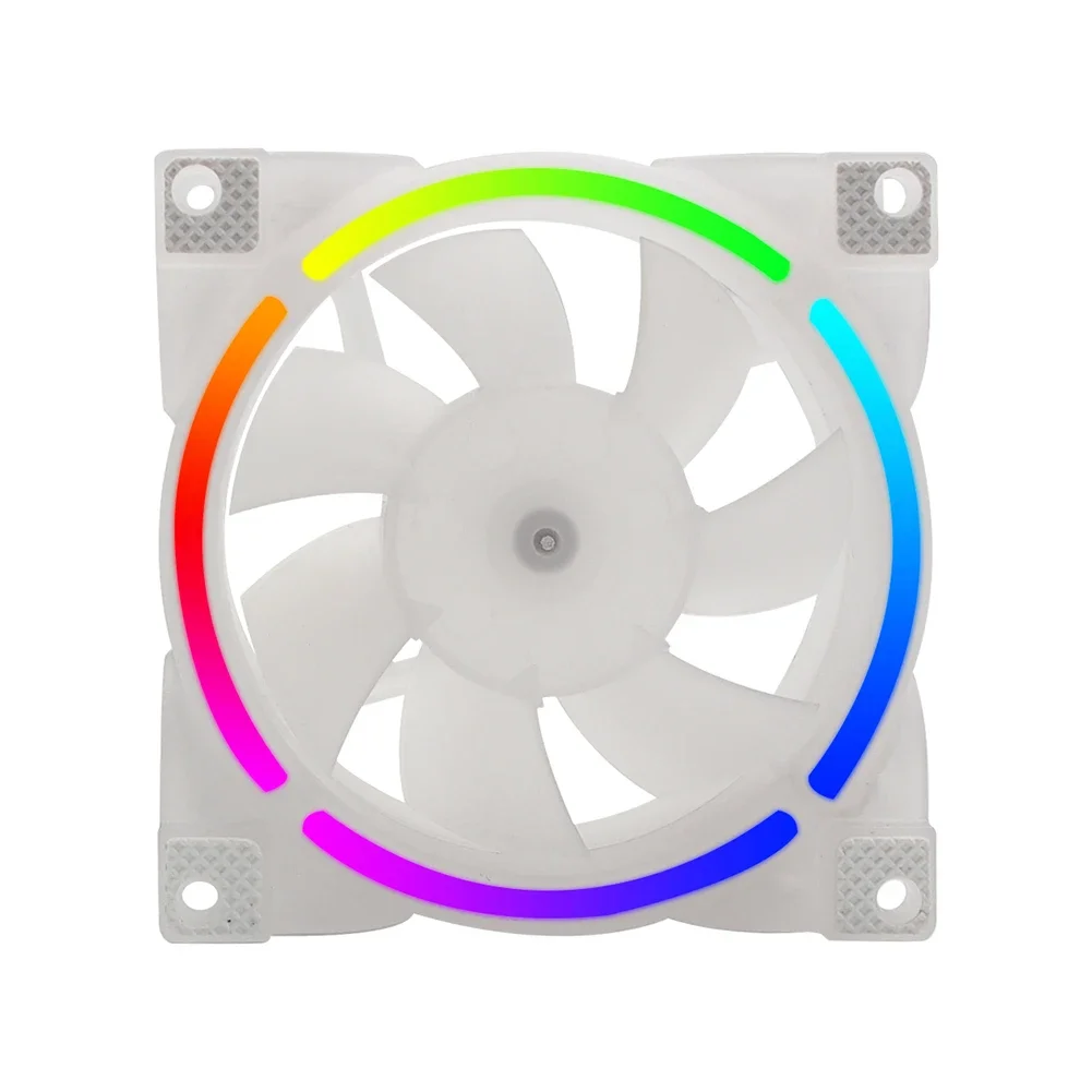 

PC Case Fan Fluid Dynamic Bearing Computer CPU Cooling Case Fan PWM Intelligent Temperature Control Silent Radiator