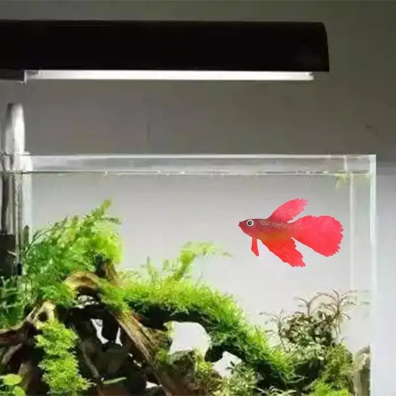 97QD Betta Fish Fish Aquarium Silicone Floating Floy Moviable Fake for Fish for